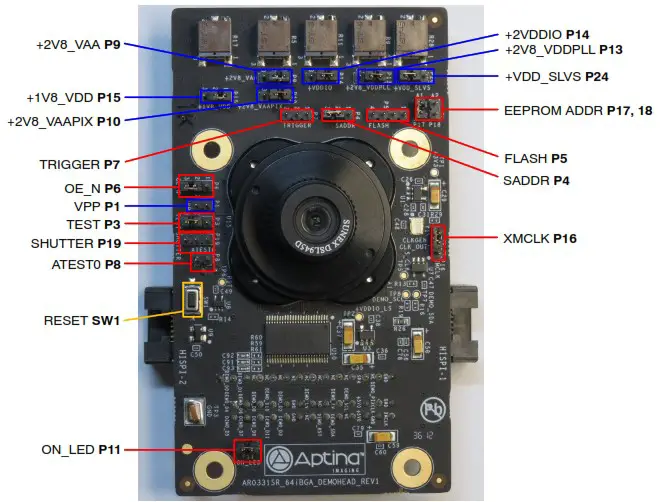onsemi AR0331 Evaluation Board - Features 2