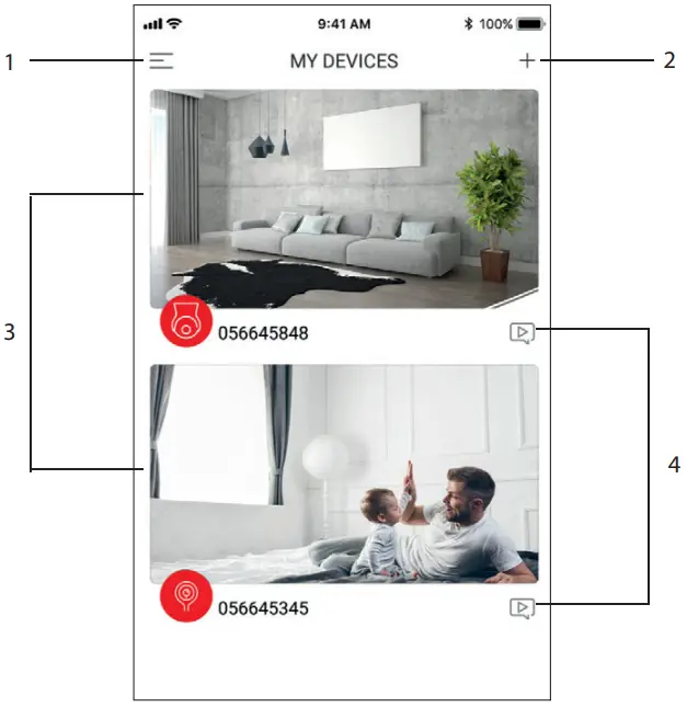 DiOCAM RI01 Indoor Rotating WiFi Camera - Use