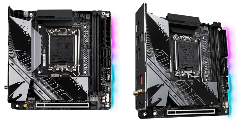 Gigabyte B760I AORUS PRO DDR4 Motherboard Intel B760 Express LGA 1700 Mini ITX