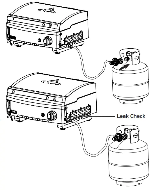 HALO Elite1B Countertop Griddle - CONNECTING HOSE
