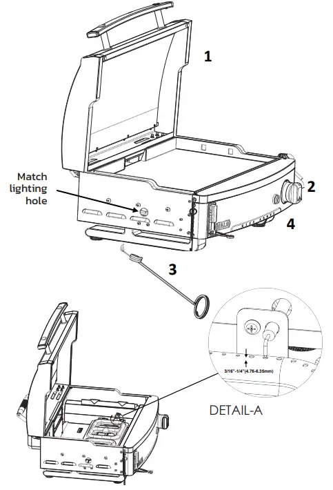HALO Elite1B Countertop Griddle - MATCH LIGHTING