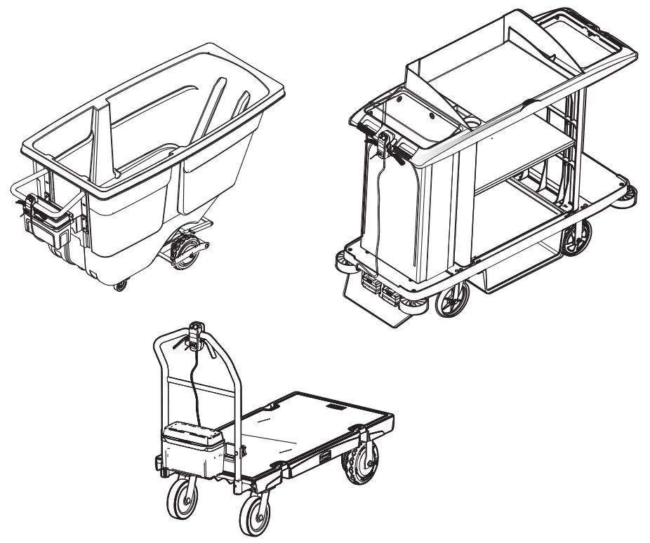 Rubbermaid Commercial 800565 Power Kit