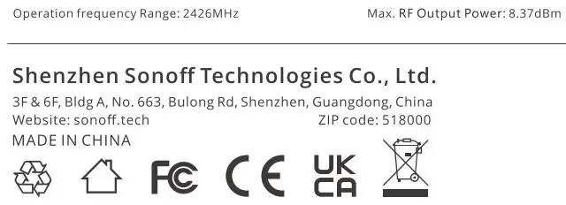 SONOFF R5-DOC Switchman Scene Controller User Manual - Certified icon