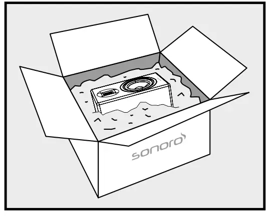 sonoro SO-1120 2-Way Hi Fi Loudspeaker - SAFETY 6