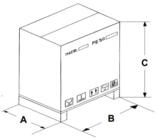 - Delivery and installation of the machine