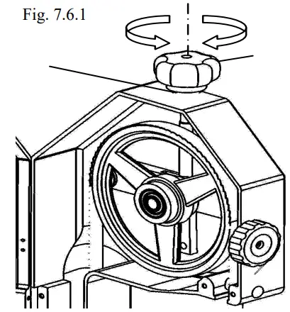 Blade adjustment