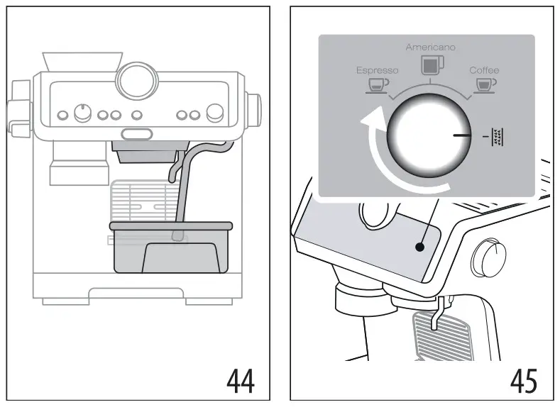De Longhi EC935X Coffee Maker - filter holder