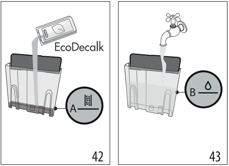 De Longhi EC935X Coffee Maker - sponds to the contents