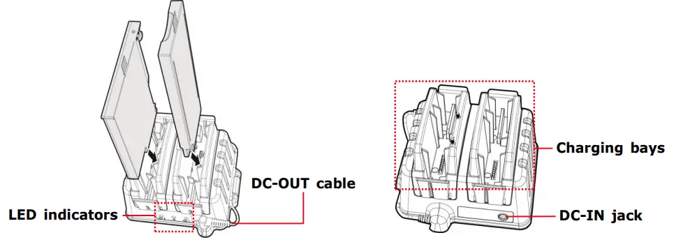 DURABOOK-Z14I-Rugged-Laptop-2-Bay-Battery-Charger-FIG-2