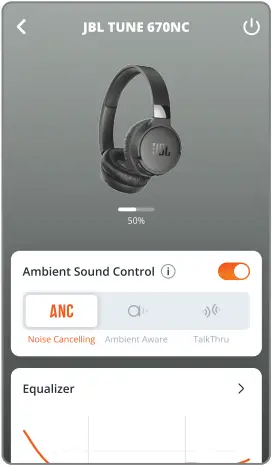 JBL TUNE670NC - DO MORE WITH THE APP 1