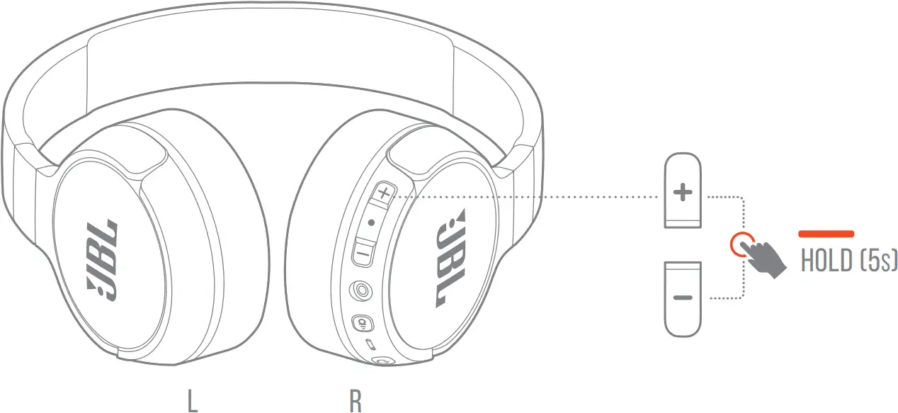 JBL TUNE670NC - FACTORY RESET 2