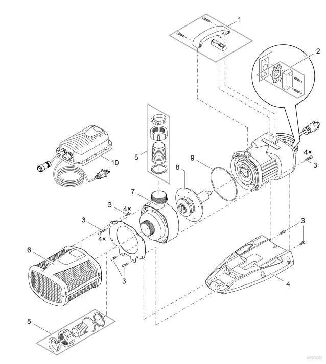 Oase 5300 12 Volt Aquarius Eco Expert Pump - Fig15
