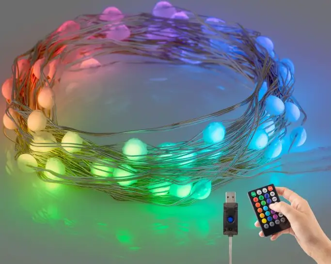 enbrighten 70512 USB-Powered LED String Lights