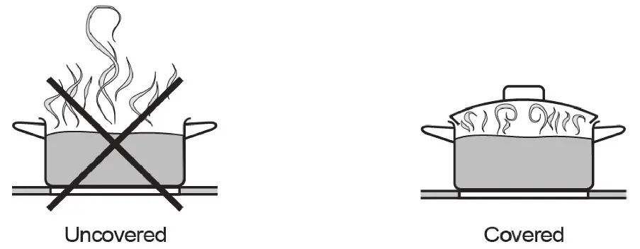 FOTILE EEG30101 Electric Cooktop - saving energy