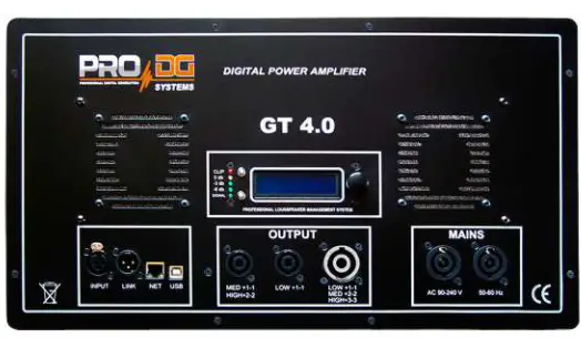 PRO DG SYSTEMS GTA 118 B SW Self Powered Subwoofer - fig 11