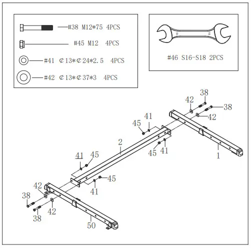 SUNNY HEALTH FITNESS SF-XF920021 Smith Machine Squat Rack Essential Series II - fig 3