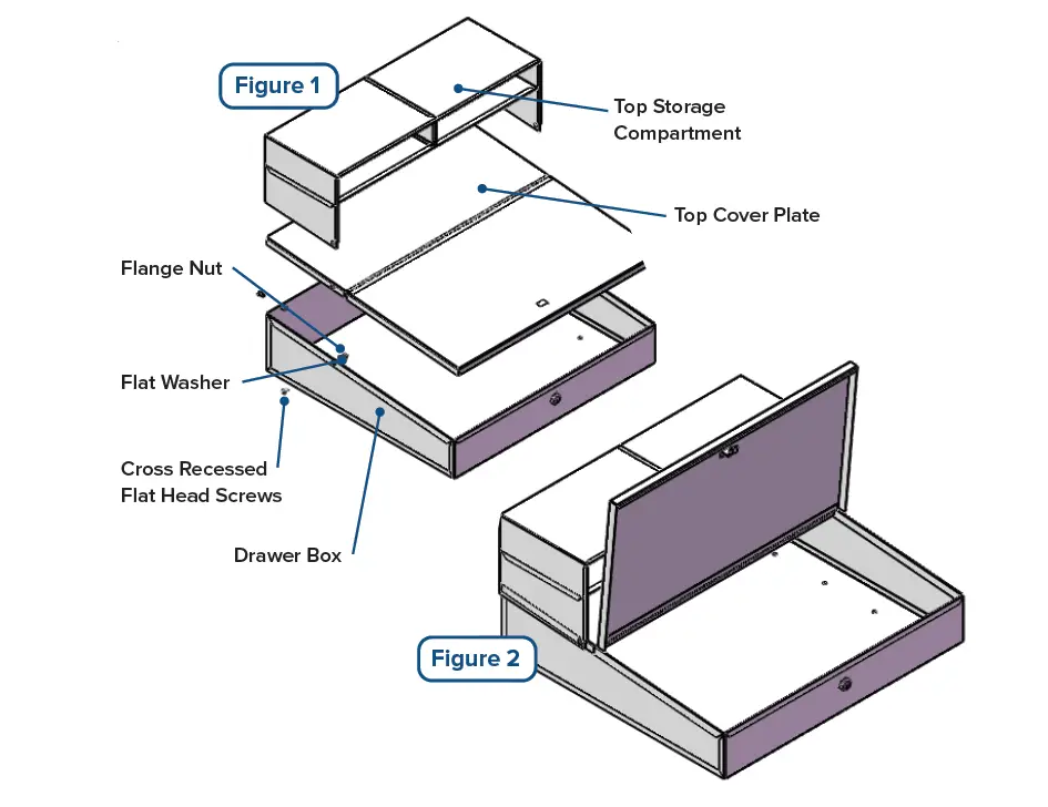 LAVEX-INDUSTRIAL-Stainless-Steel-Wall-Mount-Receiving-Desk-FIG-2