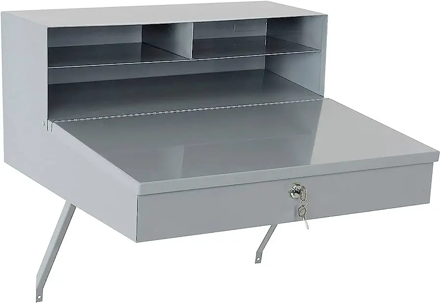 LAVEX-INDUSTRIAL-Stainless-Steel-Wall-Mount-Receiving-Desk-PRODUCT