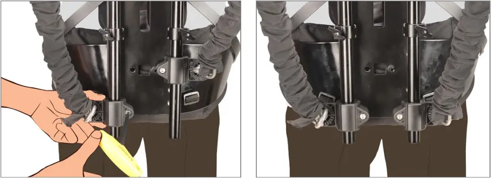 PROAIM ST-LHWK-01 Body Support Stabilizer Vest Rig Setup 10