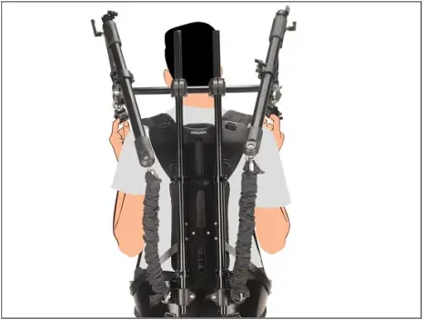 PROAIM ST-LHWK-01 Body Support Stabilizer Vest Rig Setup 11