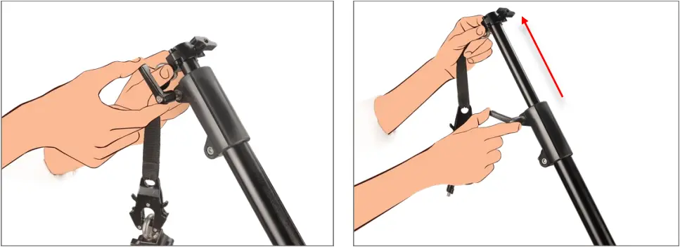 PROAIM ST-LHWK-01 Body Support Stabilizer Vest Rig Setup 13