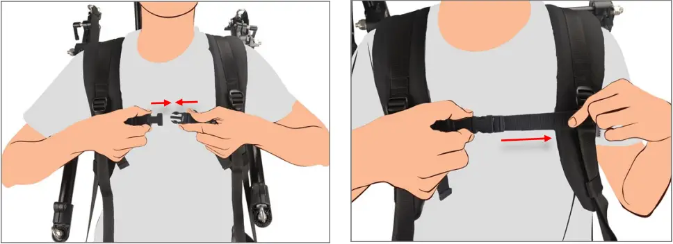 PROAIM ST-LHWK-01 Body Support Stabilizer Vest Rig Setup 3