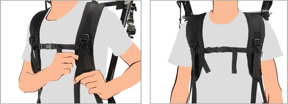 PROAIM ST-LHWK-01 Body Support Stabilizer Vest Rig Setup 4