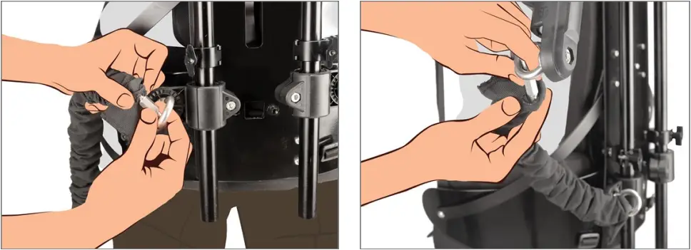 PROAIM ST-LHWK-01 Body Support Stabilizer Vest Rig Setup 6