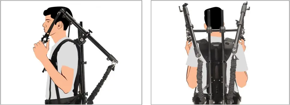 PROAIM ST-LHWK-01 Body Support Stabilizer Vest Rig Setup 7