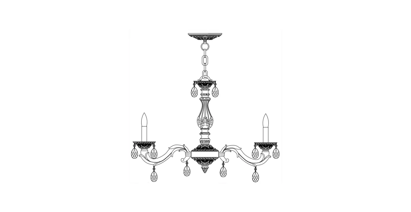 Crystorama 5036-aw-cl-s Six Light Chandelier Paris Market Instruction Manual