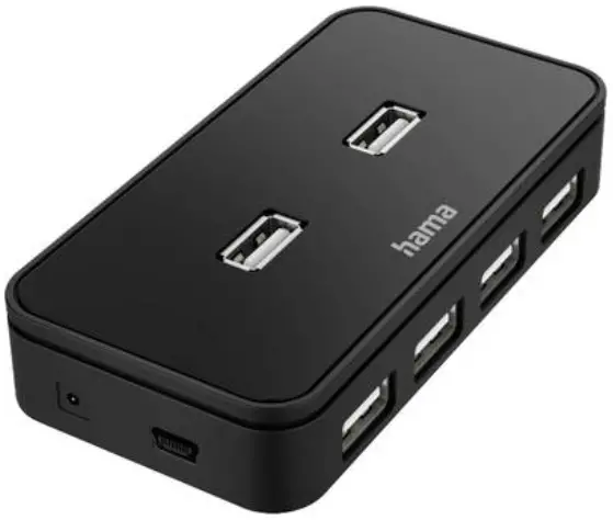 hama 00200123 7 Ports USB 2.0 Hub