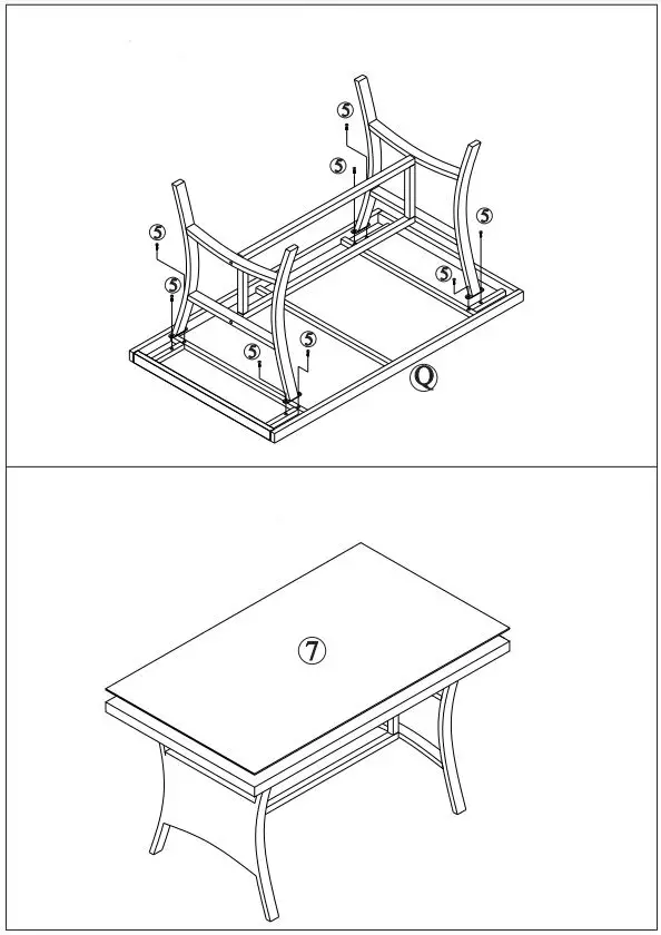 Boyel Living 6 Pieces PE Rattan Sectional Outdoor Furniture Cushioned Sofa Set with 2 Storage Under Seat-FIG17