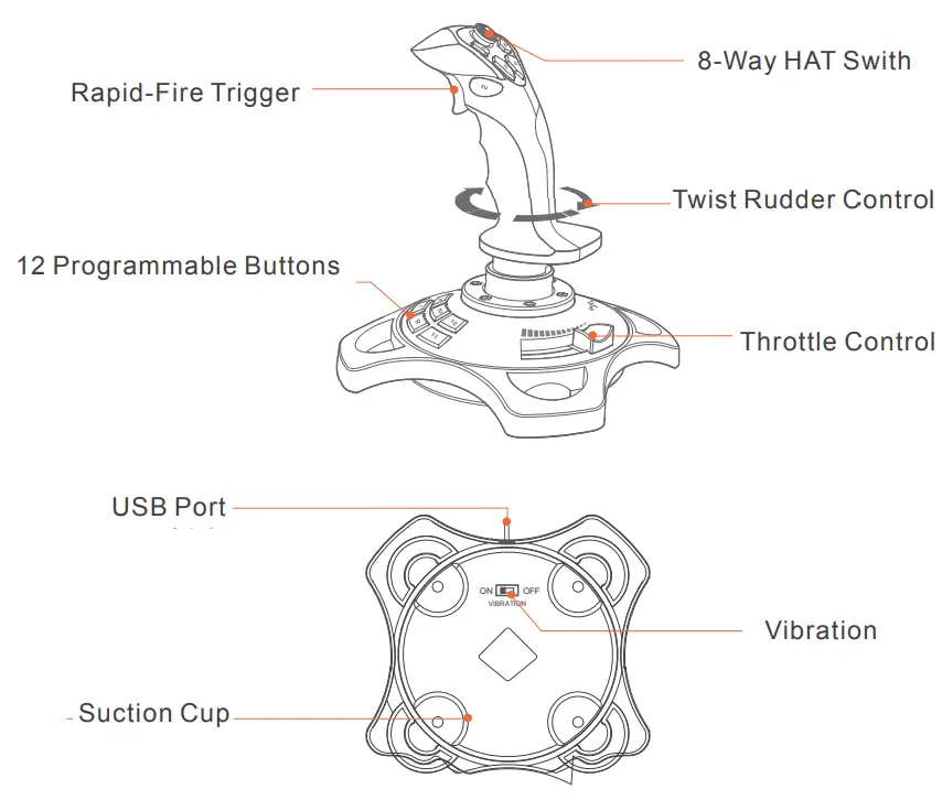 PXN-2113PRO Racing Wheel - Fig 1