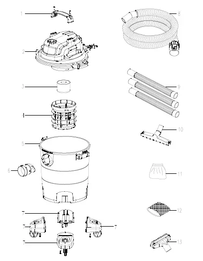 Vacmaster-VOC507PF-Wet-or-Dry-Shop-Vacuum-Cleaner-10