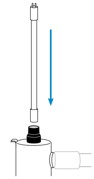 aquasana AQ-UV-10C Rhino Well Water with UV Whole House Filter - Insert UV Lamp