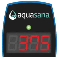 aquasana AQ-UV-10C Rhino Well Water with UV Whole House Filter - Lamp Countdown 1