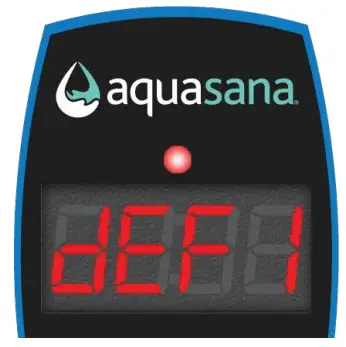 aquasana AQ-UV-10C Rhino Well Water with UV Whole House Filter - Lamp Countdown 6