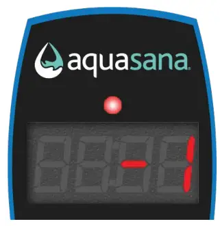 aquasana AQ-UV-10C Rhino Well Water with UV Whole House Filter - Lamp Countdown 8