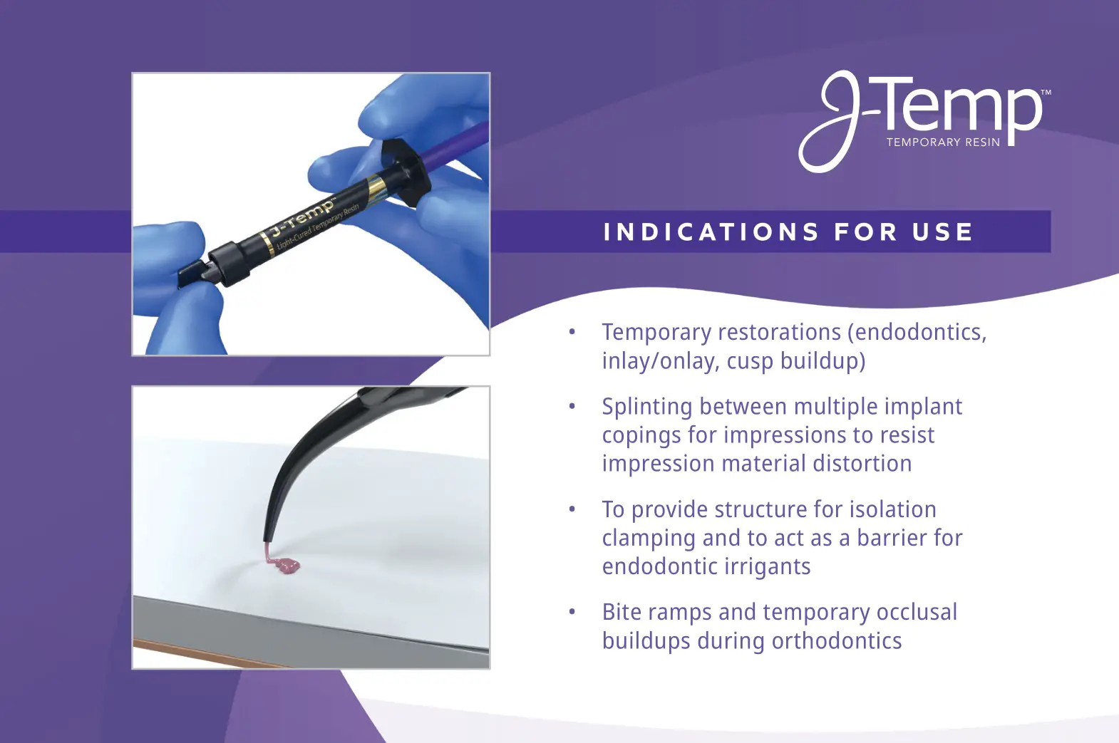 Ultradent J-Temp Temporary Resin - overview