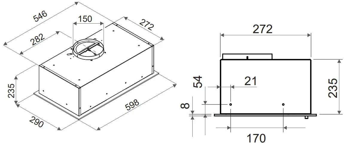 APPLIANCE DIMENSIONS