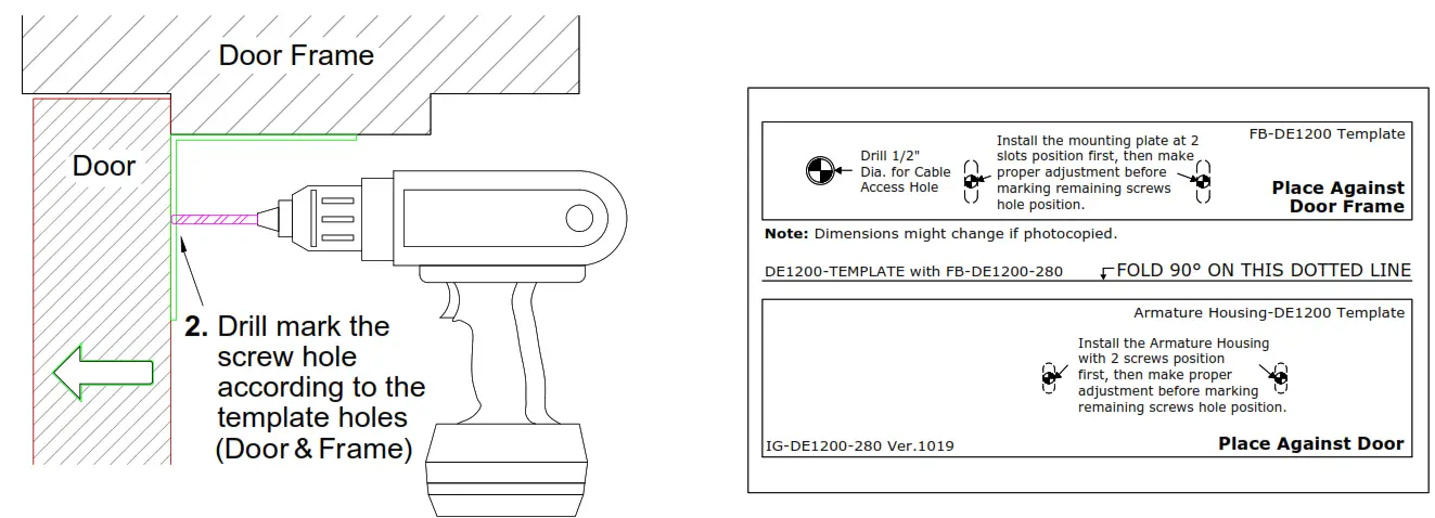 CAMDEN DOOR CONTROLS CX-DE1200 Delayed Egress Electro Magnetic Lock - Fig2