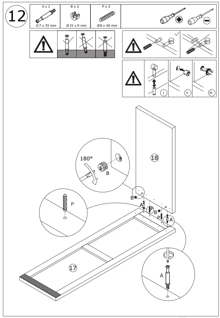 FUFU GAGA KF260058 01SD 6 Drawer L Shaped Dresser with Rotatable Desk - fig15