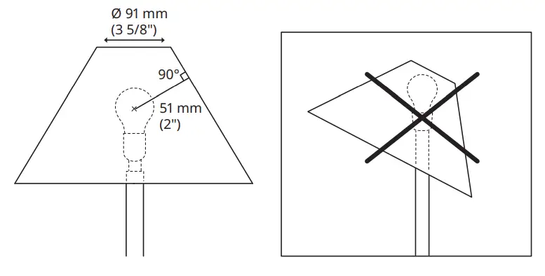IKEA SKAFTET AA-2117773-2 Floor Lamp Base Arched Black - Assembly 1