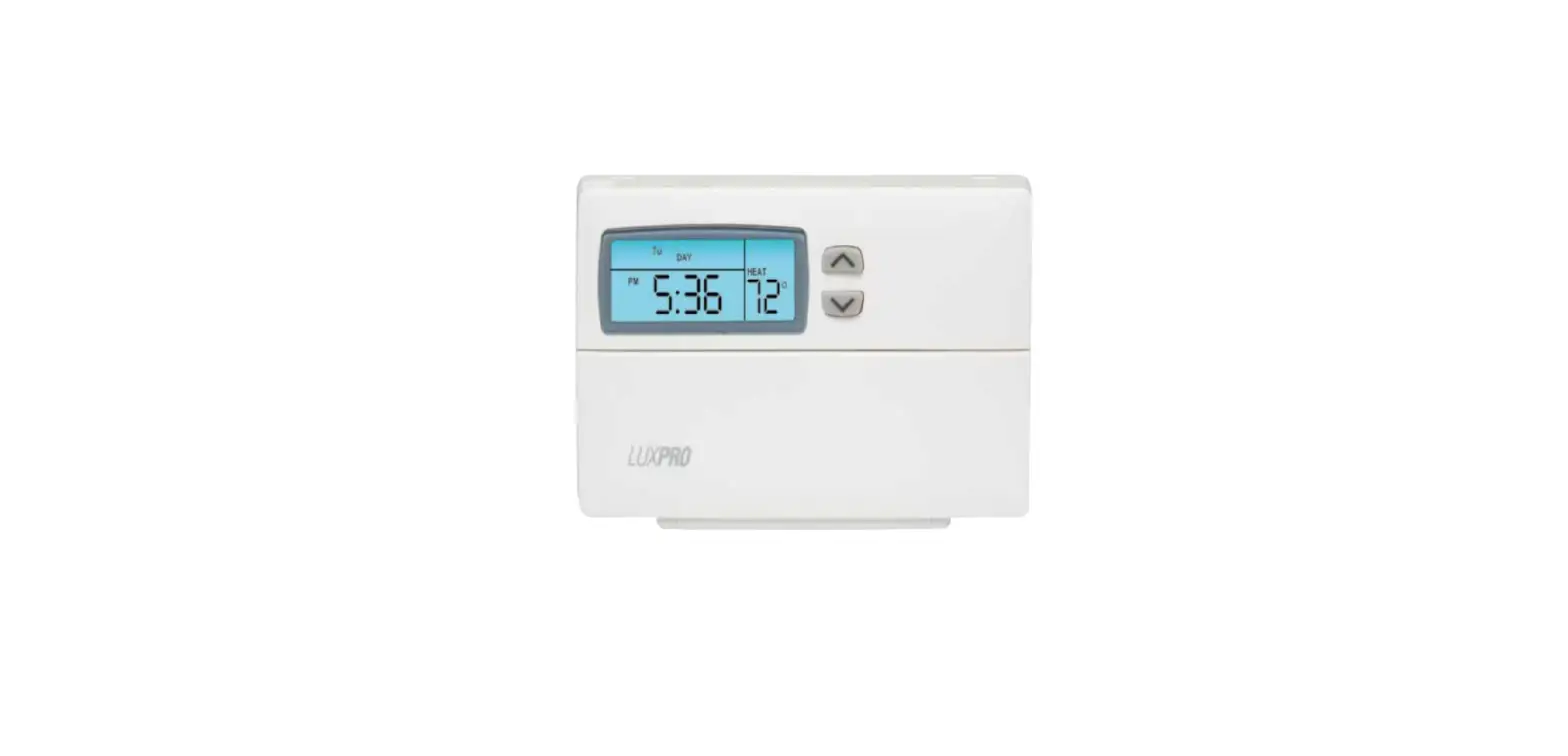 Luxpro Psp511ca Programmable Thermostat Product Specifications Luxpro Psp511ca Programmable Thermostat Product Specifications