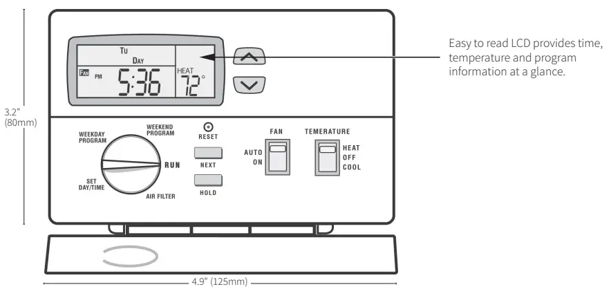 LuxPro-PSP511CA-Programmable-Thermostat-fig-1