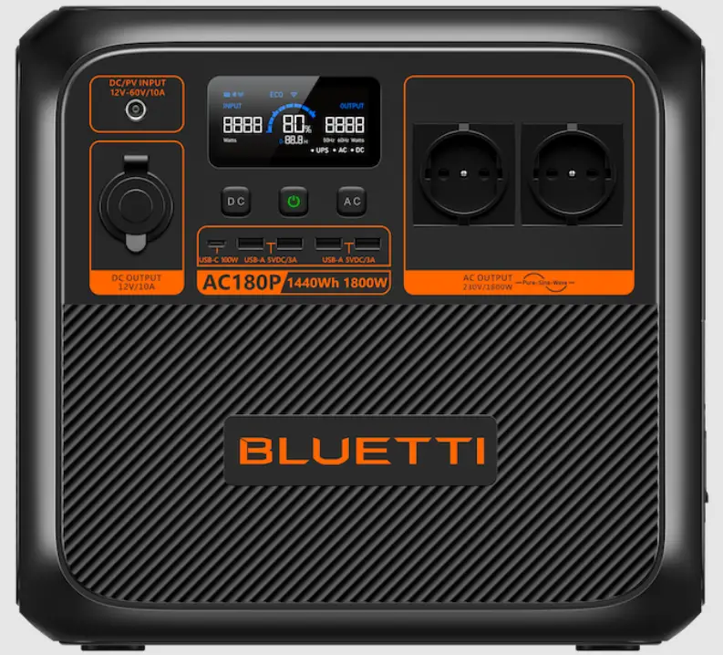 BLUETTI AC180P Portable Power Station product