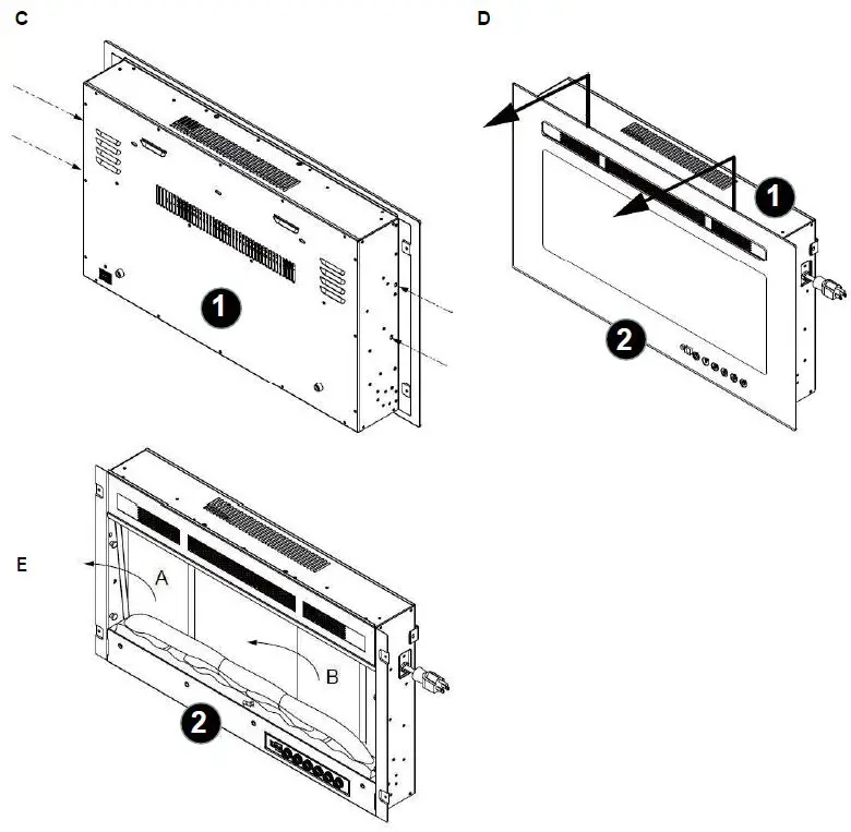 HOMESTOCK-26811-Electric-Fireplace-fig 7