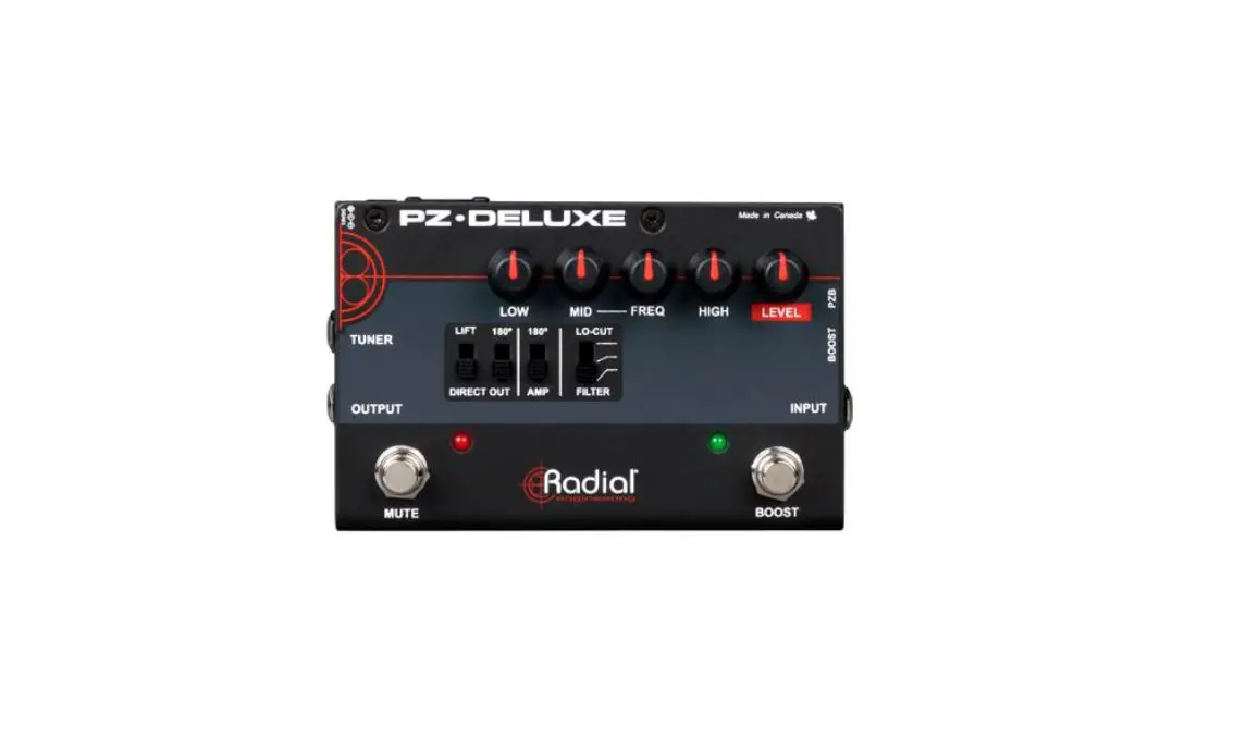 Radial Pz-deluxe Acoustic Instrument Preamp User Guide Radial Pz-deluxe Acoustic Instrument Preamp User Guide