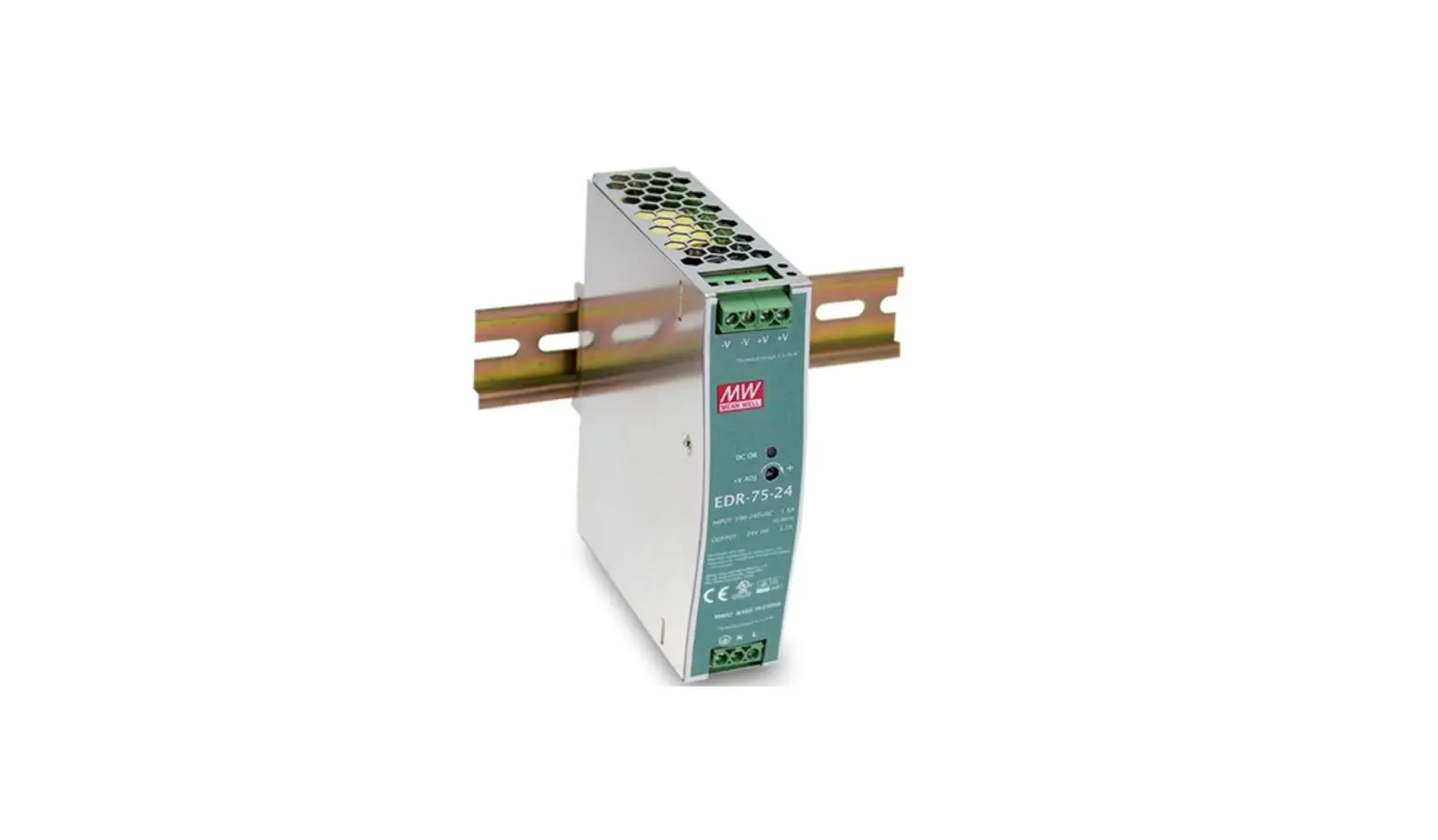 Mean Well Edr-75-12 75w Single Output Industrial Din Rail Instruction Manual