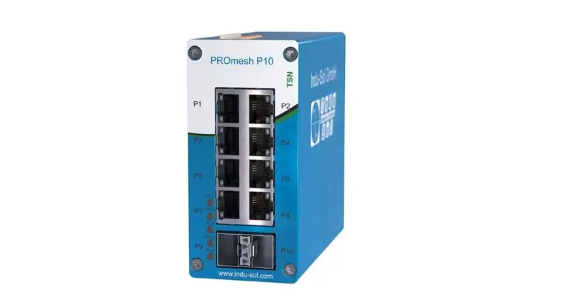 Indu-sol Promesh B8 8-port Industrial Managed Switch User Guide
